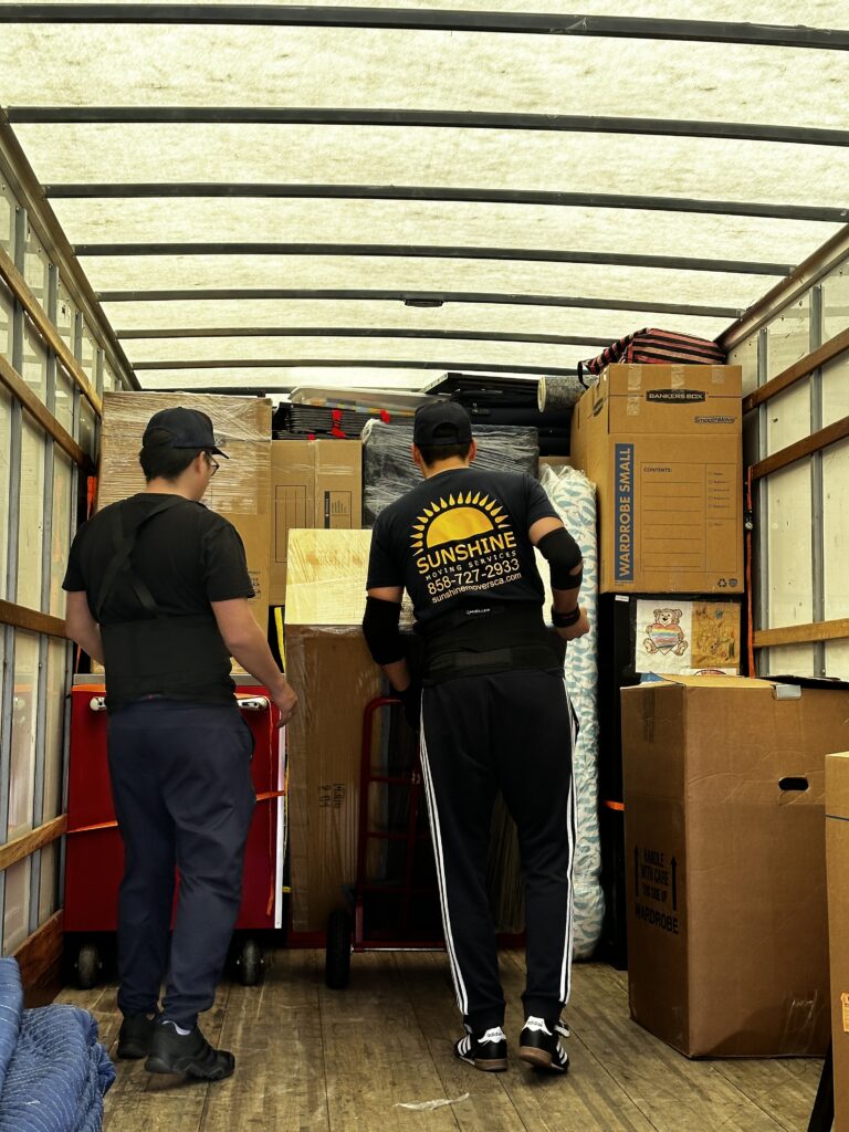 Moving storage in san Diego