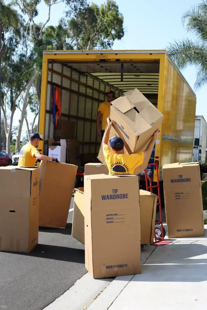 Commercial moving services